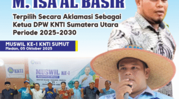 Selamat !!! M.Isa Albasir Terpilih Ketua KNTI Sumut  Bertekad Perjuangkan Hak Nelayan Kecil